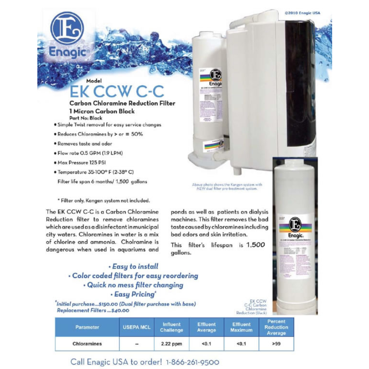 ENAGIC DPS REPLACEMENT FILTER (BLACK)