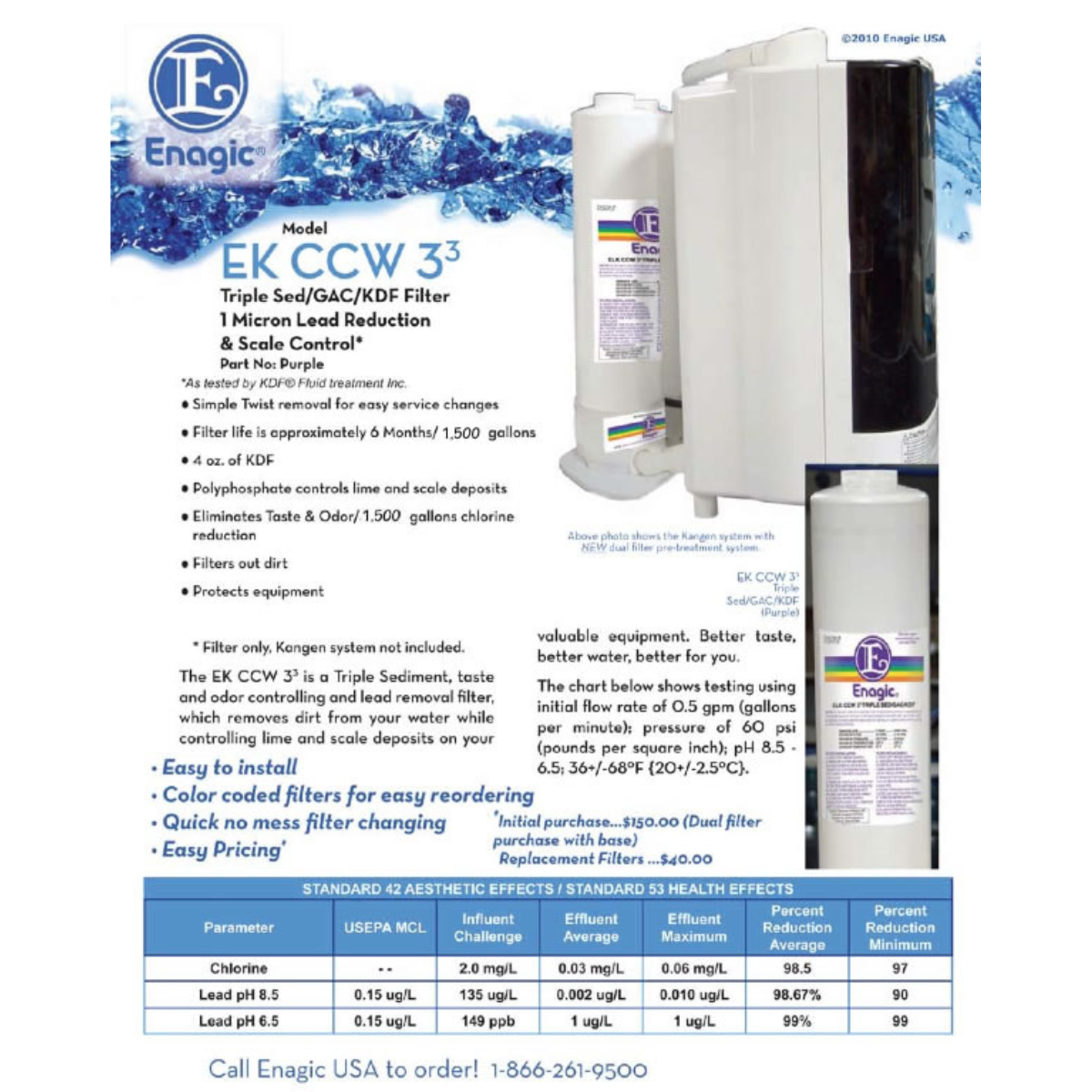 ENAGIC DPS REPLACEMENT FILTER (PURPLE)
